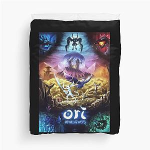 Ori and the Will of the Wisps Metroidvania Duvet Cover