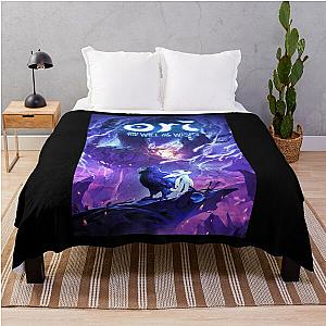 Poster Ori and the Will of Wisps Color Throw Blanket