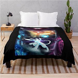 Poster Ori and the Wisps character Throw Blanket