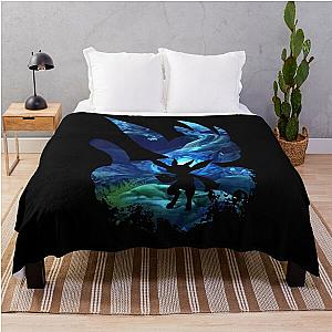 Poster Ori and the Wisps art Throw Blanket