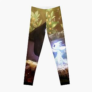 Ori and the Will of the Wisps Game 
The Blind Forest Action Game Geek Leggings