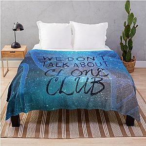 Orphan Black - We Don't Talk About Clone Club Throw Blanket