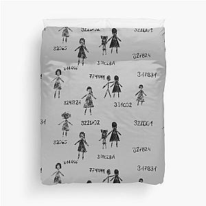 Orphan Black People sketch Duvet Cover