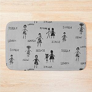 Orphan Black People sketch Bath Mat