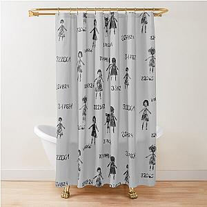 Orphan Black People sketch Shower Curtain