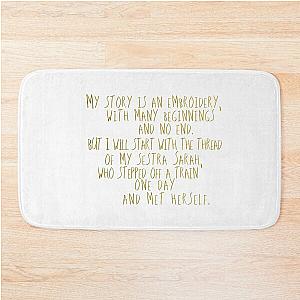 Orphan Black Finale Helena Quote Bath Mat