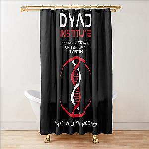 DYAD Institute design for Orphan Black fans. Shower Curtain