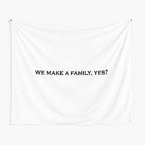 Orphan Black - We make a family (Black) Tapestry