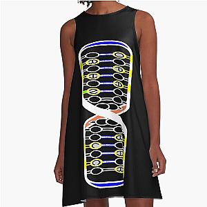 Orphan Black DNA on Black A-Line Dress