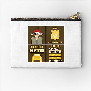 Orphan Black - Katja Obinger Zipper Pouch