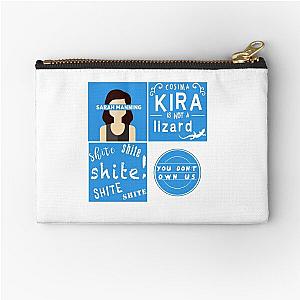 Orphan Black - Sarah Manning  Zipper Pouch