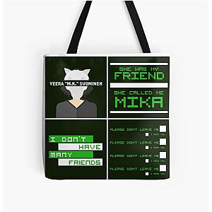 Orphan Black - Mika All Over Print Tote Bag