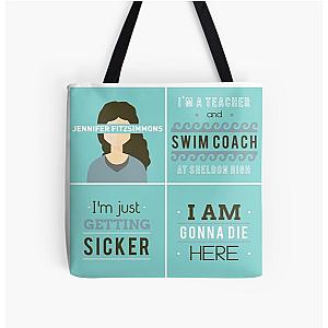 Orphan Black - Jennifer Fitzsimmons All Over Print Tote Bag