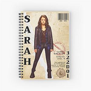 Orphan Black Sarah Manning Document Series Spiral Notebook