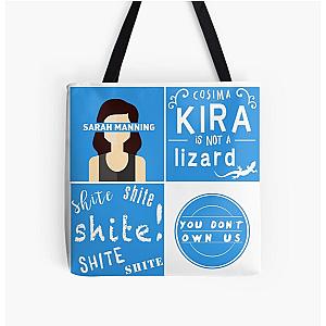 Orphan Black - Sarah Manning  All Over Print Tote Bag