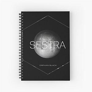 Sestra - Orphan Black Spiral Notebook