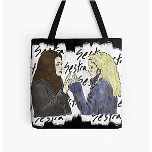 Orphan Black Sarah and Helena Sestras All Over Print Tote Bag