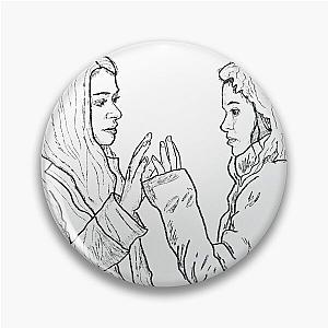 Orphan Black Sarah and Helena Sketch Pin