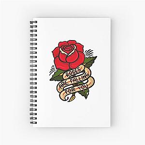 Orville Peck Rose Are Falling For You Sticker Spiral Notebook