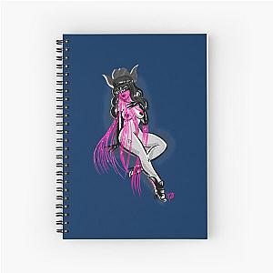 Peck Pin up        Spiral Notebook