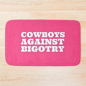 White Orville Peck Cowboys Against Bigotry Lyrics Bath Mat