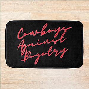 Red Orville Peck Cowboys Against Bigotry Lyrics Bath Mat