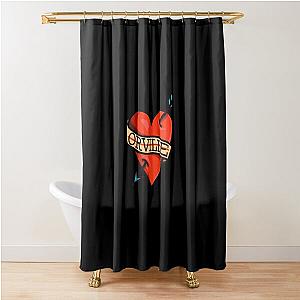 Orville Peck Heart Art Sticker Shower Curtain