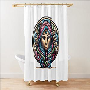 orville paper Shower Curtain