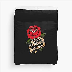 Orville Peck Rose Are Falling Duvet Cover