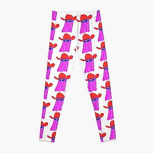 Orville Peck Pastel Flowy Masked Cowboy LGBT Leggings