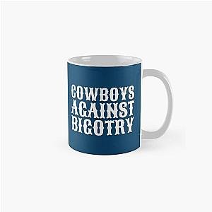 White Orville Peck Cowboys Against Bigotry Lyrics Mask  Classic Mug