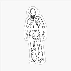 Orville Peck Line Art Class Sticker