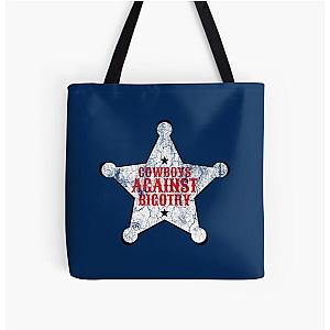 Orville Peck Cowboys Against Bigotry Mask Tote Bag