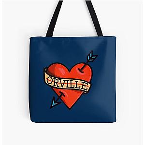 Orville Peck Heart x All Over Print Tote Bag