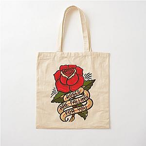 Orville Peck Roses Are Falling Cotton Tote Bag