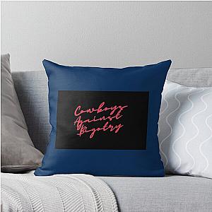 Red Orville Peck Cowboy Throw Pillow