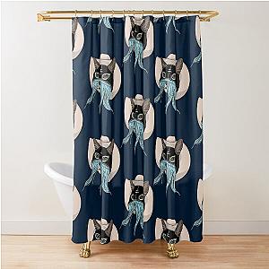 Orville Peck Kitty Cowboy Shower Curtain