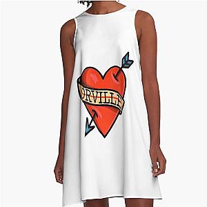 Orville Peck Heart A-Line Dress
