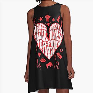 Orville Peck Breaker Ten Four Daddy Sticker A-Line Dress