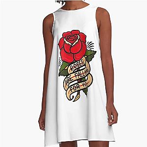 Orville Peck Rose A Falling For You Sticker A-Line Dress