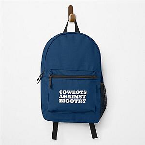 White Orville Peck Cowboys Against Bigotry Lyrics Mask Backpack