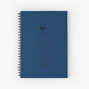 Orville Peck Line Art - Classi    Spiral Notebook