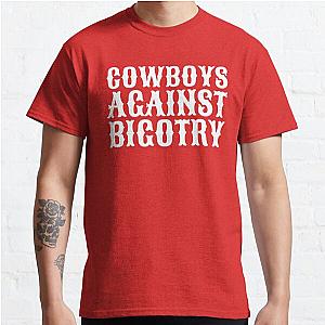 White Orville Peck Cowboys Against Bigotry Lyrics Classic T-Shirt