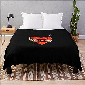 Orville Peck Heart Art Sticker Throw Blanket