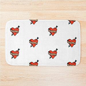 Orville Peck Heart Art Sticker Bath Mat