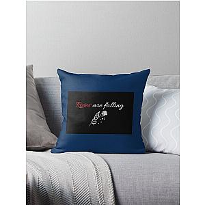 Red Orville Peck Roses Are     Throw Pillow