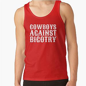 White Orville Peck Cowboys Against Bigotry Lyrics Tank Top