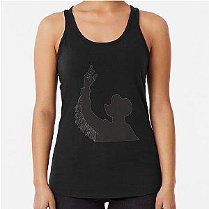 Orville Peck Drawing     Racerback Tank Top