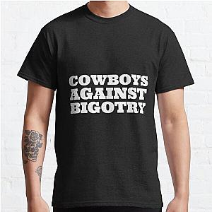 White Orville Peck Cowboys Against Bigotry Lyrics Mask 1 Classic T-Shirt