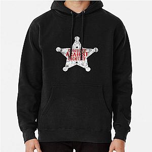 White Orville Peck Cowboys Against Bigotry Lyrics Mask 2 Pullover Hoodie